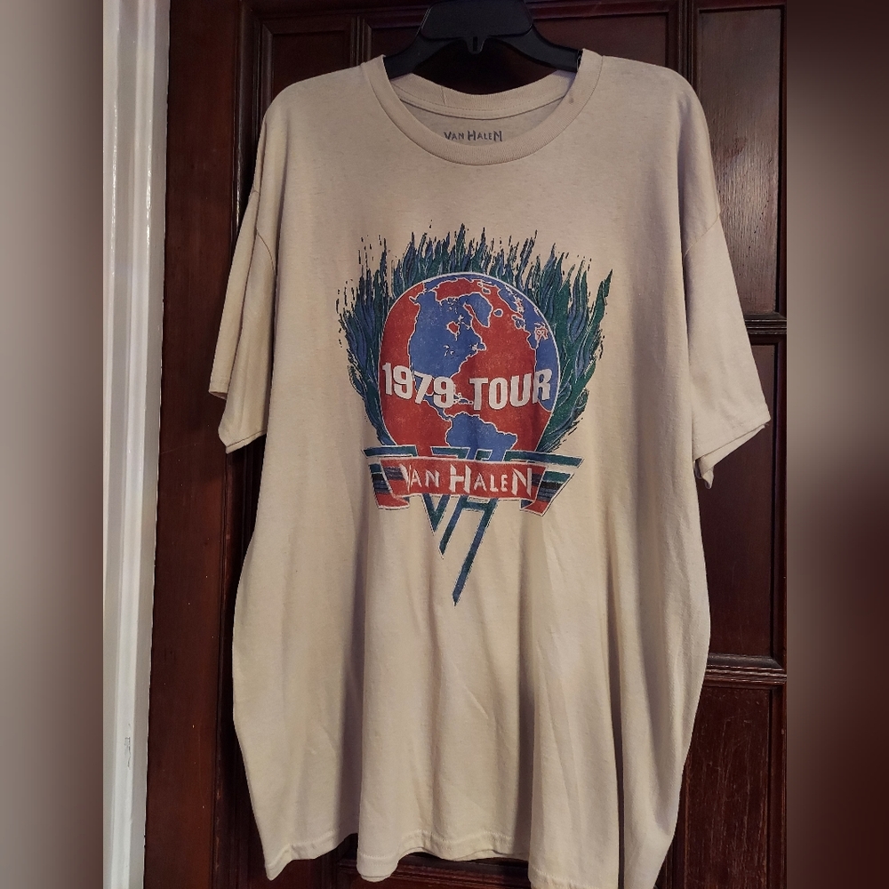 NWOT- Van Halen "WORLD TOUR 1979" Tee Shirt